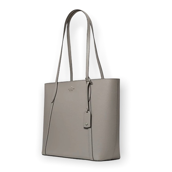 Kate Spade Cara Large Unique Nimbus Grey Tote - Picture 3 of 6